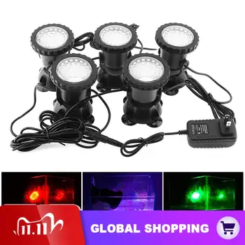 Waterproof Underwater Light Color Changing RGB 36 LED Spotlight Fountain Fish Tank Swimming Pool Pond Aquarium Garden Lamp
Waterproof Underwater Light Color Changing RGB 36 LED Spotlight Fountain Fish Tank Swimming Pool Pond Aquarium Garden Lamp