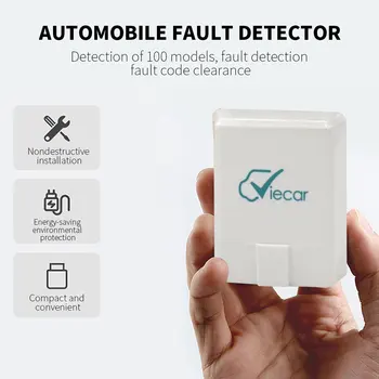 Viecar OBD2 Scanner Elm327 VC100 Bluetooth4.0 Pic18f25k80 DC12V Fault Code Read/Clear Car Diagnostic Tool For Android/IOS
Viecar OBD2 Scanner Elm327 VC100 Bluetooth4.0 Pic18f25k80 DC12V Fault Code Read/Clear Car Diagnostic Tool For Android/IOS