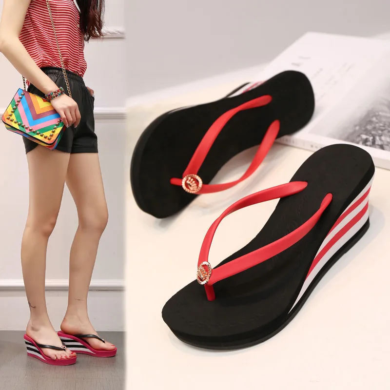 2019 Summer New Style Western Style Women's Flip-flops Anti-slip Rubber Bottom Sandals
2019 Summer New Style Western Style Women's Flip-flops Anti-slip Rubber Bottom Sandals