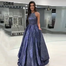 LORIE Halter Glitter Prom Dresses with Pockets Formal Evening Party Gowns Long Open Back Plus Size Shiny Special occasion Gown
LORIE Halter Glitter Prom Dresses with Pockets Formal Evening Party Gowns Long Open Back Plus Size Shiny Special occasion Gown