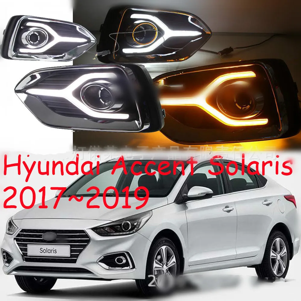 For Hyundai Solaris Accent 2017 2018 12V LED Car DRL Daytime Running Light fog lamp with Turn Yellow Signal style Relay
For Hyundai Solaris Accent 2017 2018 12V LED Car DRL Daytime Running Light fog lamp with Turn Yellow Signal style Relay