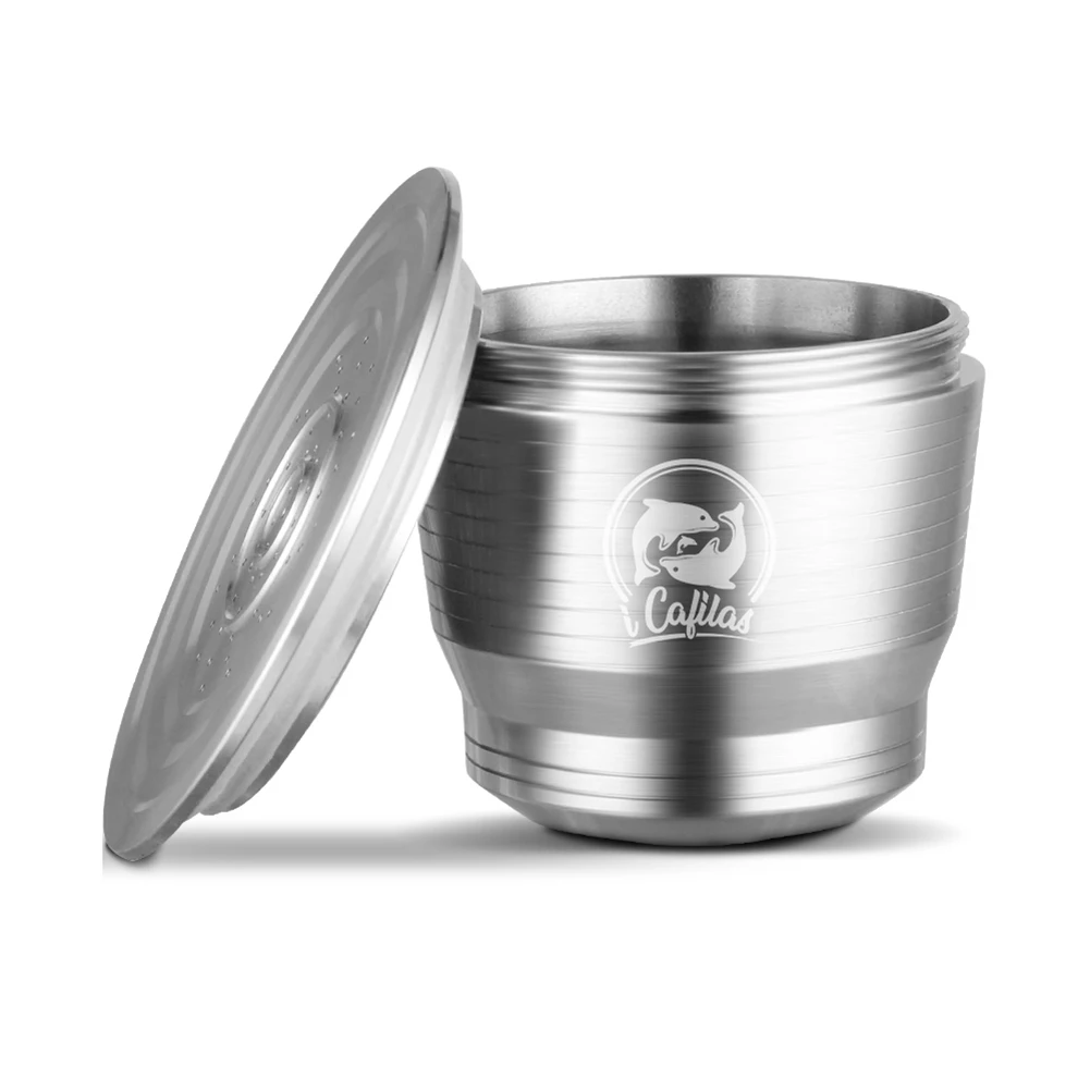 Nespresso Reusable Capsule with Press coffee Metal Tamper Refillable Inoxidable Coffee Pod Filters Stainless Steel
Nespresso Reusable Capsule with Press coffee Metal Tamper Refillable Inoxidable Coffee Pod Filters Stainless Steel