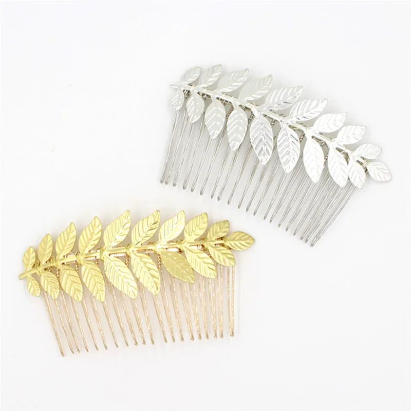 Bridal Wedding Hair Accessories Headdress Gold Silver Olive Leaf Headband Hair Comb Clip Hairpin Crown Jewelry Headpiece
Bridal Wedding Hair Accessories Headdress Gold Silver Olive Leaf Headband Hair Comb Clip Hairpin Crown Jewelry Headpiece