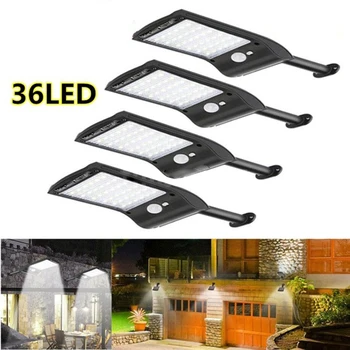 Solar Wall Light Outdoor 36 LED Street Lamp Motion Sensor Security Light Rotatable Wireless Waterproof
Solar Wall Light Outdoor 36 LED Street Lamp Motion Sensor Security Light Rotatable Wireless Waterproof