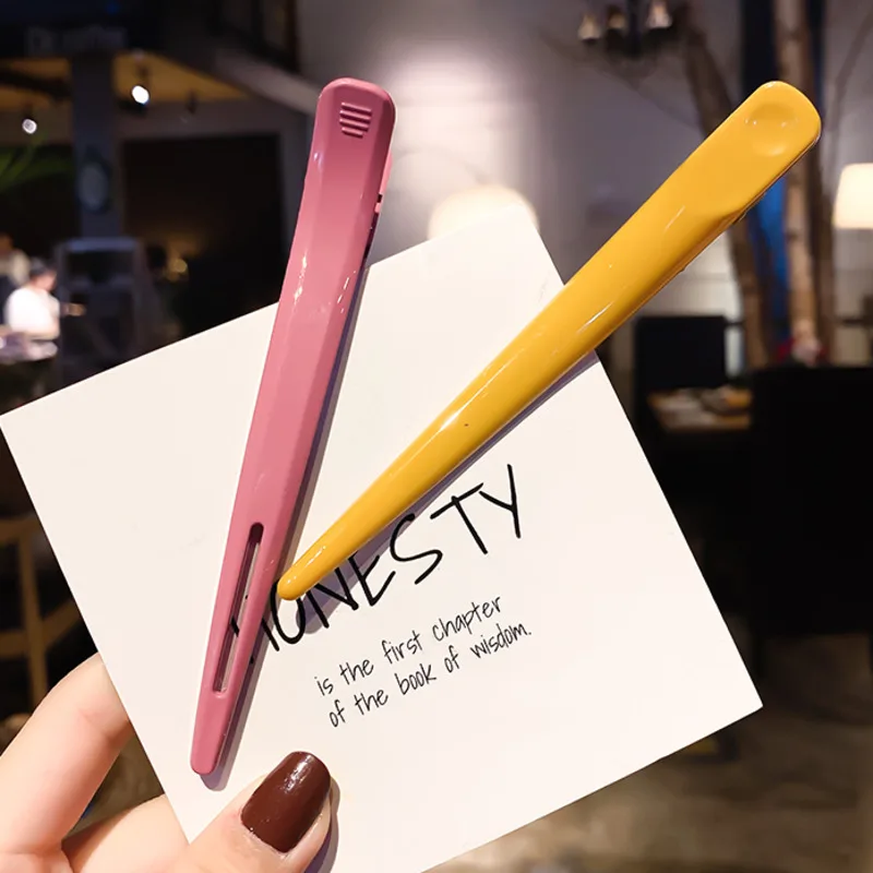 DISCICI 2020 New Hairpin Side Clip Girls' Broken Hair Accessories Celebrity Clip Sweet Cute Headwear Small Duckbill Clip OH1466
DISCICI 2020 New Hairpin Side Clip Girls' Broken Hair Accessories Celebrity Clip Sweet Cute Headwear Small Duckbill Clip OH1466