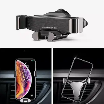 Gravity Linkage Automatic Lock Air Vent Car Phone Holder Soporte Movil Suporte Celular Mobile Phone Stand Telephone New Arrivals 
Gravity Linkage Automatic Lock Air Vent Car Phone Holder Soporte Movil Suporte Celular Mobile Phone Stand Telephone New Arrivals