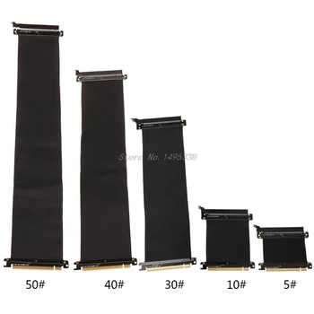 High Speed PC Graphics Cards PCI Express Connector Cable Riser Card PCI-E 16X Flexible Cable Extension Port Adapter
High Speed PC Graphics Cards PCI Express Connector Cable Riser Card PCI-E 16X Flexible Cable Extension Port Adapter