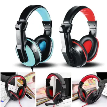 3.5mm Wired Headphones Over Ear Headsets with Microphone Stereo Music Gamer Earphone Adjustable Headset for Smartphone MP3/MP4
3.5mm Wired Headphones Over Ear Headsets with Microphone Stereo Music Gamer Earphone Adjustable Headset for Smartphone MP3/MP4