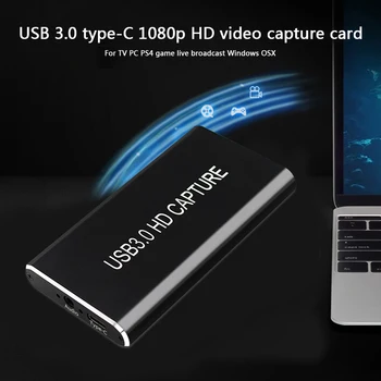 HD Video Capture Card HDMI to USB 3.0 Type C 1080P Converter adapter Video Capture Card for PS4 Game Streaming
HD Video Capture Card HDMI to USB 3.0 Type C 1080P Converter adapter Video Capture Card for PS4 Game Streaming