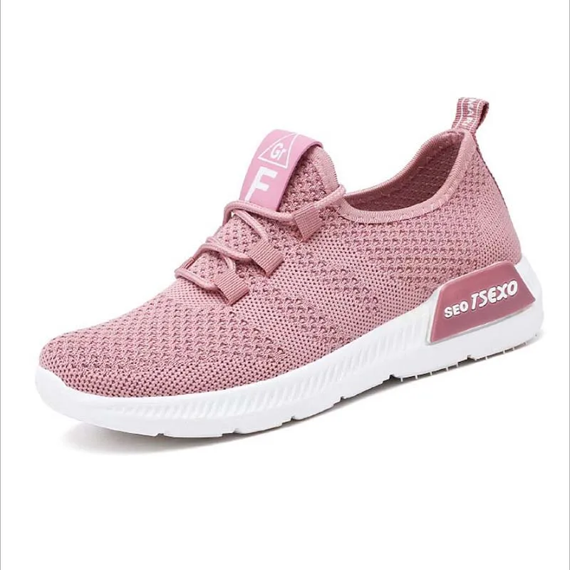 Fashionable Female Sports Shoes Outdoor Running Flat Bottom Breathable Flying Woven Non-slip sapatos das mulheres
Fashionable Female Sports Shoes Outdoor Running Flat Bottom Breathable Flying Woven Non-slip sapatos das mulheres