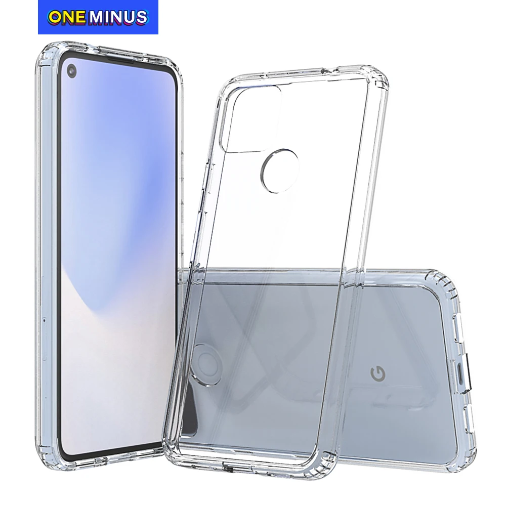 Для Google Pixel 5 чехол 4 XL крышка 4A 5G 3 пикселя 3A ударопрочный кристально прозрачный