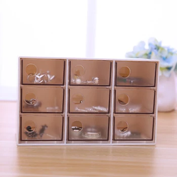 Storage Boxes Desktop Jewelry Bin Drawer Type Dust Proof Sundries Case Multiple Grids Earring Drawer Home Storage Organization
Storage Boxes Desktop Jewelry Bin Drawer Type Dust Proof Sundries Case Multiple Grids Earring Drawer Home Storage Organization