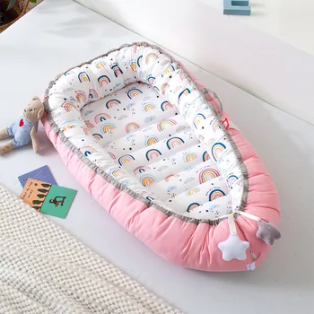 50x85cm Rainbow Baby Crib Bed Baby Nest Boy Crib Babyfond Nursery Baby Bassinet Mattress Juegos De Cuna Conjunto Para Berco
50x85cm Rainbow Baby Crib Bed Baby Nest Boy Crib Babyfond Nursery Baby Bassinet Mattress Juegos De Cuna Conjunto Para Berco