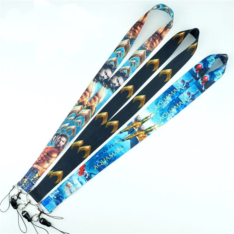 Aquaman Arthur Curry Neck Strap Lanyards for keys ID Card Mobile Phone Straps Badge Holder Rope Pendant Key Chain Cosplay Gift
Aquaman Arthur Curry Neck Strap Lanyards for keys ID Card Mobile Phone Straps Badge Holder Rope Pendant Key Chain Cosplay Gift