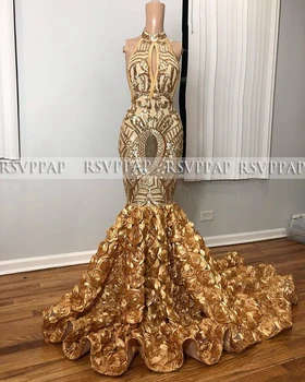 Long Elegant Prom Dresses 2020 Halter Mermaid Style African Black Girls Gold Sequin Party Prom Dress
Long Elegant Prom Dresses 2020 Halter Mermaid Style African Black Girls Gold Sequin Party Prom Dress