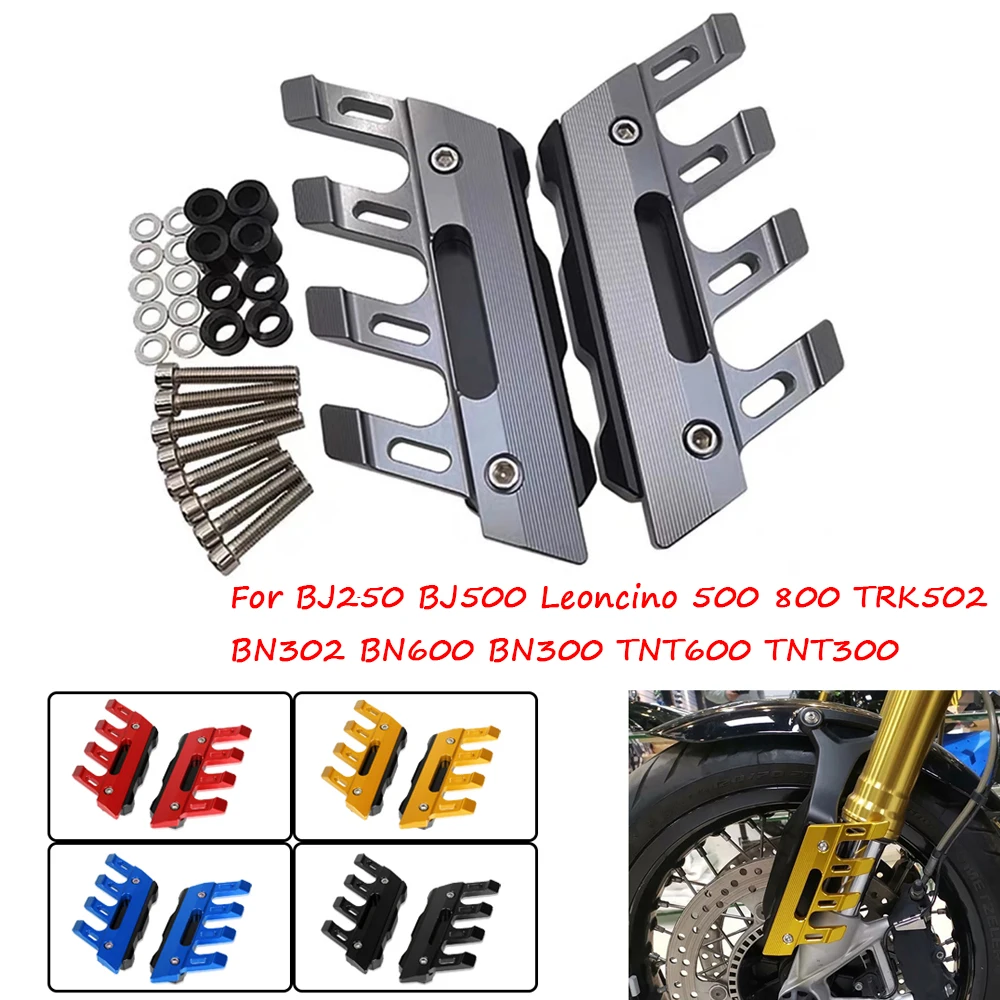 For Benelli BJ250 BJ500 Leoncino 500 800 TRK502 BN302 BN600 TNT300 TNT600 Motor Front Fender Protector Guard Mudguard Sliders
For Benelli BJ250 BJ500 Leoncino 500 800 TRK502 BN302 BN600 TNT300 TNT600 Motor Front Fender Protector Guard Mudguard Sliders
