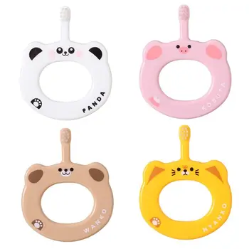 Cartoon Children Dual-use Toothbrush Kids Baby Milk Tooth Training Cleaning Soft Hair Toothbrushes Anti-out Teether
Cartoon Children Dual-use Toothbrush Kids Baby Milk Tooth Training Cleaning Soft Hair Toothbrushes Anti-out Teether
