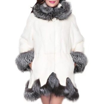 Winter Faux Fur Pike Coat Female Imitation Faux Fur Collar Hooded Jacket Female Slim Plush Mid-long Coat
Winter Faux Fur Pike Coat Female Imitation Faux Fur Collar Hooded Jacket Female Slim Plush Mid-long Coat