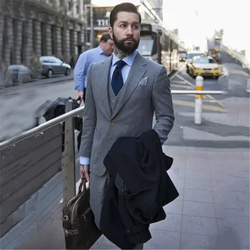 New Men’s Suit Smolking Noivo Terno Slim Fit Easculino Evening Suits For Men grey business wedding casual Bridegroom Notched Lap
New Men’s Suit Smolking Noivo Terno Slim Fit Easculino Evening Suits For Men grey business wedding casual Bridegroom Notched Lap