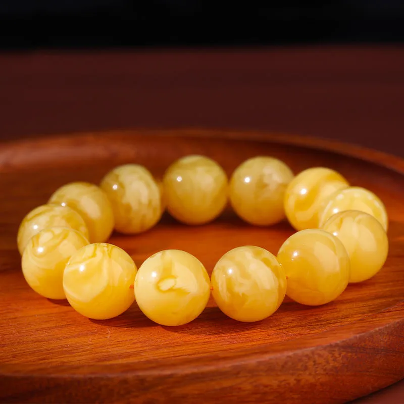 Natural Amber and Beeswax Bracelets, Chicken Butter Yellow, Mens and WoMens Bracelets, Accessories
Natural Amber and Beeswax Bracelets, Chicken Butter Yellow, Mens and WoMens Bracelets, Accessories