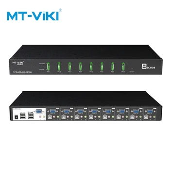 MT-VIKI VGA KVM switch USB automatic 8-port kvm switch VGA switcher Mouse and keyboard With audio microphone function MT-0801VK
MT-VIKI VGA KVM switch USB automatic 8-port kvm switch VGA switcher Mouse and keyboard With audio microphone function MT-0801VK