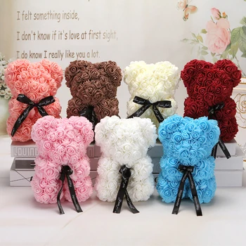 2020 Romantic Valentine's Day Plush Rose Teddy Bear Christmas Wedding Present For Girlfriend Birthday Gift Wholesale Dropship
2020 Romantic Valentine's Day Plush Rose Teddy Bear Christmas Wedding Present For Girlfriend Birthday Gift Wholesale Dropship
