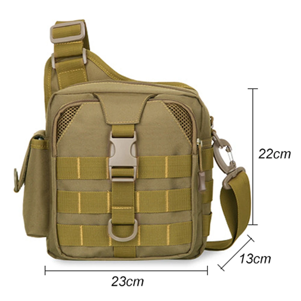 Tactical Military Fishing Backpack Men Shoulder Bag Hunting Camping Hiking Outdoor Travel Bag Waterproof Messenger Handbag X86G 
Tactical Military Fishing Backpack Men Shoulder Bag Hunting Camping Hiking Outdoor Travel Bag Waterproof Messenger Handbag X86G