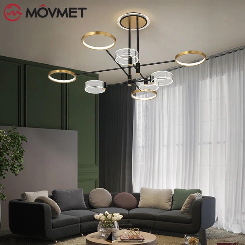 Modern LED Ceiling Lights Remote Control Living Room Bedroom Led Ceiling Light Dimming Gold Ceiling Lamp Fixtures
Modern LED Ceiling Lights Remote Control Living Room Bedroom Led Ceiling Light Dimming Gold Ceiling Lamp Fixtures