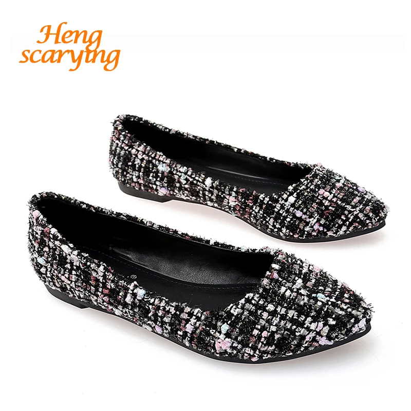 2019 Autumn New Luxury Women Plaid Ballerina Flats Spring Designer Colorful Pointed Toe Checkered Flats Plus Size korean Shoes
2019 Autumn New Luxury Women Plaid Ballerina Flats Spring Designer Colorful Pointed Toe Checkered Flats Plus Size korean Shoes