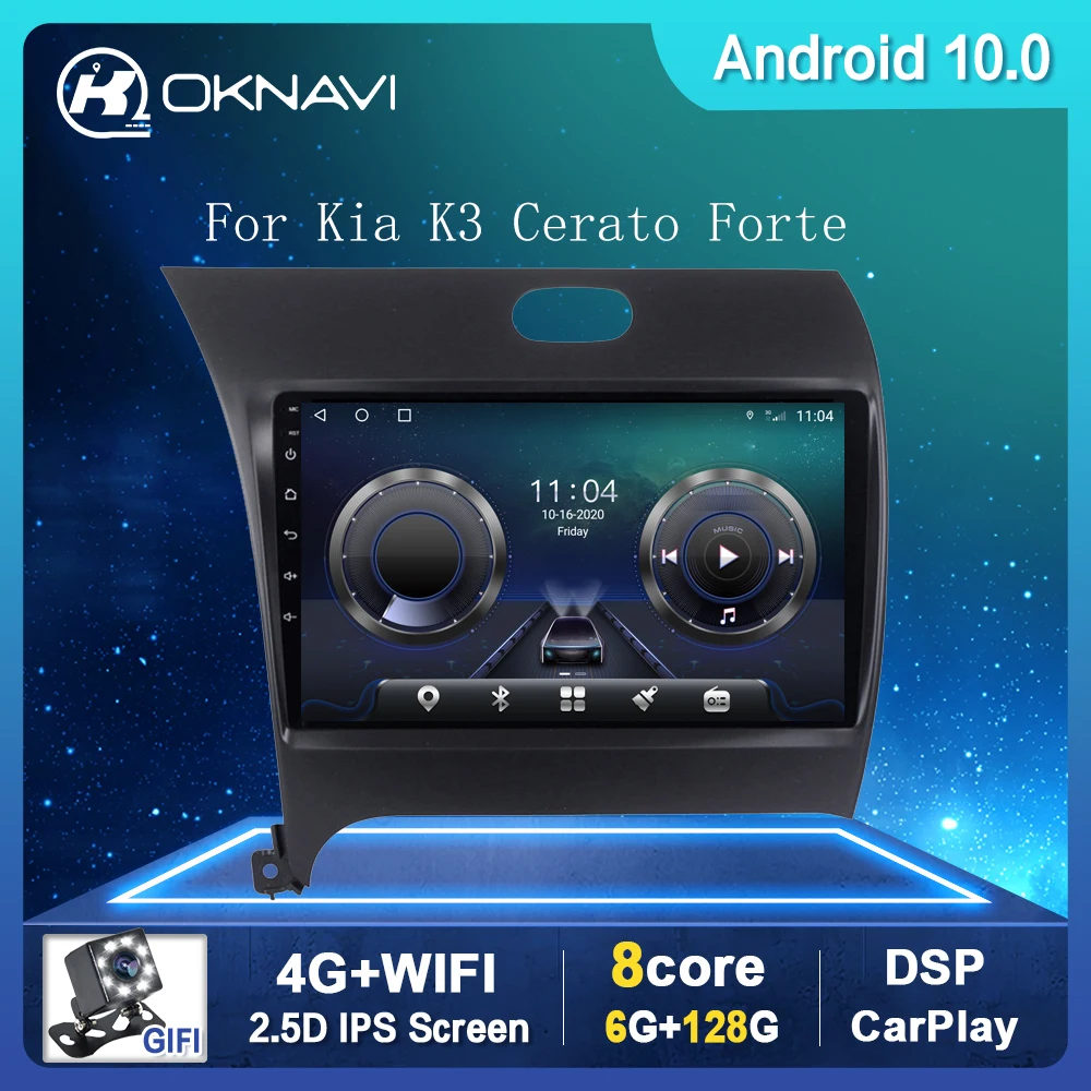ROM 4G 6G Android 10 Car Accessory Radio Multimedia Video Player For Kia K3 Forte Cerato 2013-2017 LHD GPS Bluetooth Navigation
ROM 4G 6G Android 10 Car Accessory Radio Multimedia Video Player For Kia K3 Forte Cerato 2013-2017 LHD GPS Bluetooth Navigation