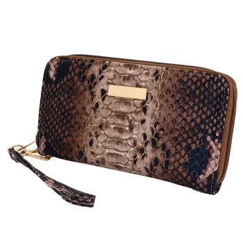 1pc Snakeskin Pattern Wallet Portable Pretty Useful Mobile Phone Bag Cards Storage Bag Snake Printed Wallet for Ladies Women
1pc Snakeskin Pattern Wallet Portable Pretty Useful Mobile Phone Bag Cards Storage Bag Snake Printed Wallet for Ladies Women