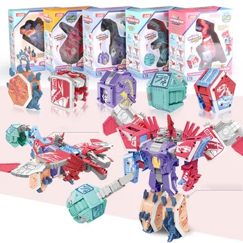 Multi-style Children's Creative Action Toy Figures Educational Toy Deformation Robot Model Dinosaur Model Child Birthday Gifts
Multi-style Children's Creative Action Toy Figures Educational Toy Deformation Robot Model Dinosaur Model Child Birthday Gifts