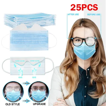 5/25pcs Anti-fog Disposable Face Masks Unisex Adult 3 Layers Filter Mouth Mask Blue Non-woven Fabric Face Cover Masque Jetable
5/25pcs Anti-fog Disposable Face Masks Unisex Adult 3 Layers Filter Mouth Mask Blue Non-woven Fabric Face Cover Masque Jetable