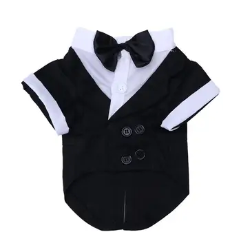 British Style Pet Dog Wedding Tuxedo Clothes Suit with Bow Tie Gentleman Garment Formal Party Dog Jacket Coat Cothes Costume
British Style Pet Dog Wedding Tuxedo Clothes Suit with Bow Tie Gentleman Garment Formal Party Dog Jacket Coat Cothes Costume