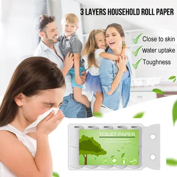 100g Three-Layer Paper Towels Soft Paper Towels With Fast-Drying Absorbency Paper Toilet Paper туалетная бумага G1
100g Three-Layer Paper Towels Soft Paper Towels With Fast-Drying Absorbency Paper Toilet Paper туалетная бумага G1