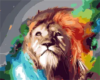 DRAWJOY Lion Framed Pictures DIY Oil Painting By Numbers Painting&Calligraphy Wall Art For Home Decor 40x50
DRAWJOY Lion Framed Pictures DIY Oil Painting By Numbers Painting&Calligraphy Wall Art For Home Decor 40x50