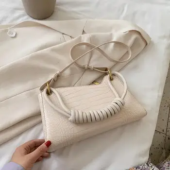 2020 New Style Elegant Texture All-match Crocodile Pattern Shoulder/Crossbody Bag Women's Fashion Solid Color Hand Underarm Bag
2020 New Style Elegant Texture All-match Crocodile Pattern Shoulder/Crossbody Bag Women's Fashion Solid Color Hand Underarm Bag
