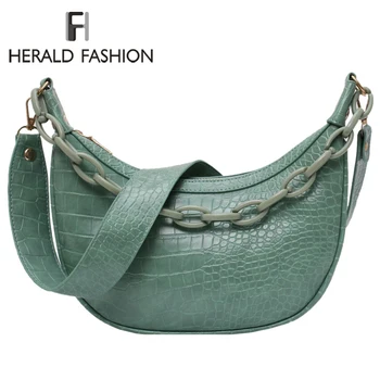 Retro Crocodile Pattern Crossbody Bags For Women 2020 Luxury Handbags Women Bags Designer Saddle Bags Lady Purses And Handbags 
Retro Crocodile Pattern Crossbody Bags For Women 2020 Luxury Handbags Women Bags Designer Saddle Bags Lady Purses And Handbags