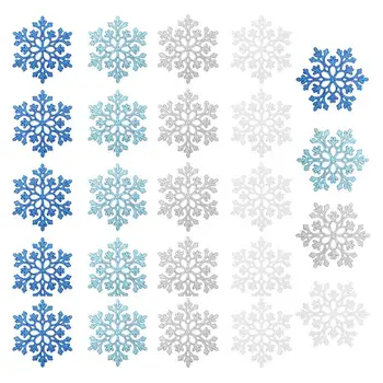 24PCS Christmas Snowflake Beautiful Exquisite Durable Decorative Creative Snowflake Onion Powder for Wedding Home
24PCS Christmas Snowflake Beautiful Exquisite Durable Decorative Creative Snowflake Onion Powder for Wedding Home
