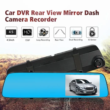 4.5inch Car Dash Cam 4g Rear View Camera Video Recorder Car Dvr WITH Two Camera mirror wifi gps G-Sensor 1080P HD Car Camera
4.5inch Car Dash Cam 4g Rear View Camera Video Recorder Car Dvr WITH Two Camera mirror wifi gps G-Sensor 1080P HD Car Camera