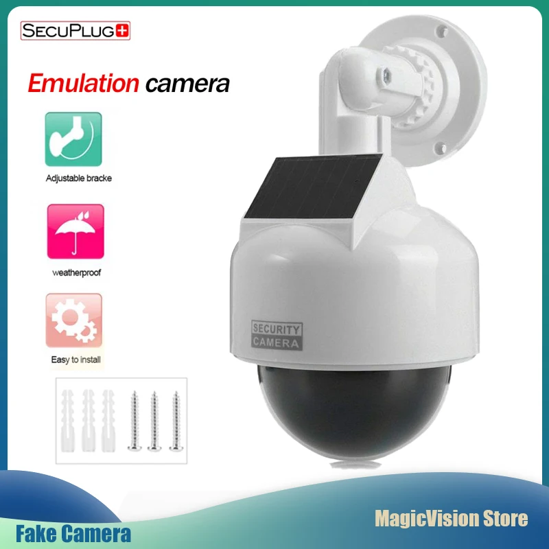 Solar Power Dummy Camera Security Waterproof Fake Camera Outdoor Indoor Bullet LED Light Monitor CCTV Surveillance Camera
Solar Power Dummy Camera Security Waterproof Fake Camera Outdoor Indoor Bullet LED Light Monitor CCTV Surveillance Camera