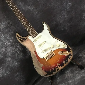 New products, high quality guitar relics, electric guitar customization, free shipping
New products, high quality guitar relics, electric guitar customization, free shipping