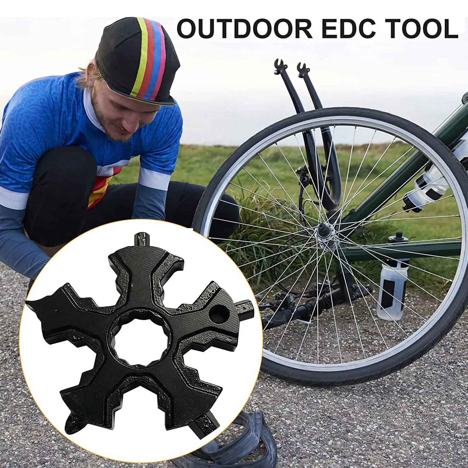 16-in-1 Snowflake Snow Wrench Tool Spanner Hex Wrench Multifunction Camping Outdoor Survive Tools Bottle Opener Screwdriver New
16-in-1 Snowflake Snow Wrench Tool Spanner Hex Wrench Multifunction Camping Outdoor Survive Tools Bottle Opener Screwdriver New