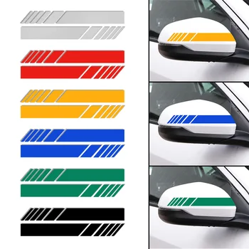 2PCS Car-styling Side Rear View Mirror Stripes reflective Stickers For Peugeot 206 207 208 306 307 308 407 408 508 2008 3008 
2PCS Car-styling Side Rear View Mirror Stripes reflective Stickers For Peugeot 206 207 208 306 307 308 407 408 508 2008 3008