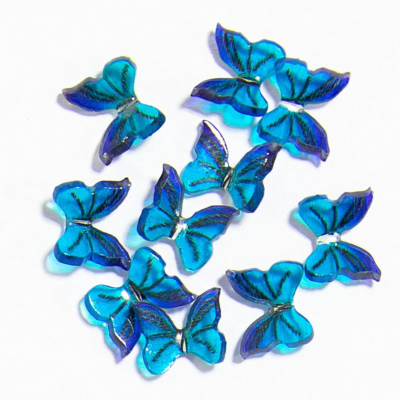 20pcs Nail Art 3D Glitter Butterfly Decoration Colorful Three-dimensional Butterfly Jewelry Nail Accessories Nail Art Decoration 
20pcs Nail Art 3D Glitter Butterfly Decoration Colorful Three-dimensional Butterfly Jewelry Nail Accessories Nail Art Decoration