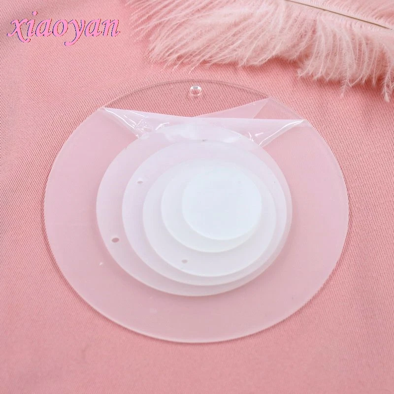 60mm/76MM/101mm/120mm Round Blank Clear Acrylic Circle Monogram KeyChain Party Gift 2.4in/3.0in/4in/4.7in -AC1045
60mm/76MM/101mm/120mm Round Blank Clear Acrylic Circle Monogram KeyChain Party Gift 2.4in/3.0in/4in/4.7in -AC1045