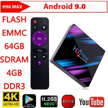 Smart TV Box H96 Max RK3318 Android 9.0 Media player 2.4G/5G Wifi H96Max 4G 32G/64G 4K HDR Mini Box LED Display TV box
Smart TV Box H96 Max RK3318 Android 9.0 Media player 2.4G/5G Wifi H96Max 4G 32G/64G 4K HDR Mini Box LED Display TV box