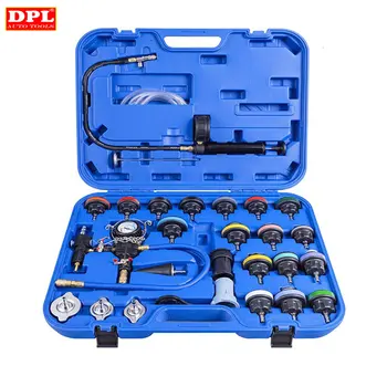 28Pcs Universal Radiator Pressure Tester Vacuum Type Cooling System Test Detector Set Testeur Refroidissement
28Pcs Universal Radiator Pressure Tester Vacuum Type Cooling System Test Detector Set Testeur Refroidissement