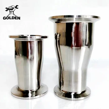 19MM to 102MM Reducer 3/4"- 4" Sanitary Tri Clamp 50.5-119mmType Reducer Stainless Steel SS304 Reducer Pipe Fittings
19MM to 102MM Reducer 3/4"- 4" Sanitary Tri Clamp 50.5-119mmType Reducer Stainless Steel SS304 Reducer Pipe Fittings
