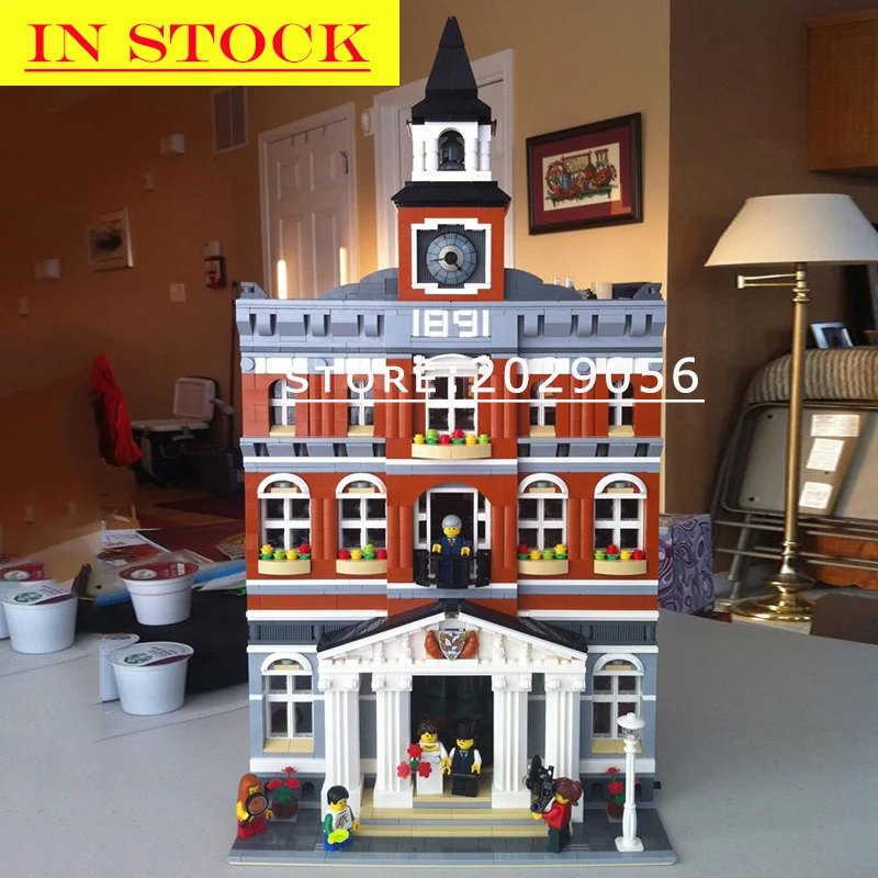 15003 Street View Creator Series Town Hall Building Blocks 10272 17004 17006 17008 21318 16050 15014 15019 15037 15042 15001
15003 Street View Creator Series Town Hall Building Blocks 10272 17004 17006 17008 21318 16050 15014 15019 15037 15042 15001